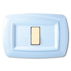 ELETTROCANALI SRL - ETNECL2591PA PLACCA TONDO 1 MOD.AZZURRO PASTELLO
