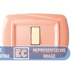 ELETTROCANALI SRL - ETNECL2593PY PLACCA TONDO 3 MOD.GIALLO PASTELLO