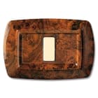 ELETTROCANALI SRL - ETNECL2591RA PLACCA TONDO 1 MODULO RADICA