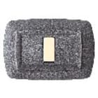 ELETTROCANALI ETNECL2591V-GC PLACCA TONDO 1 MOD.VULC. GRIGIO CHIARO