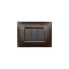 ELETTROCANALI SRL - ETNECL2883WG PLACCA MYLIFE Q 3 MODULI WENG