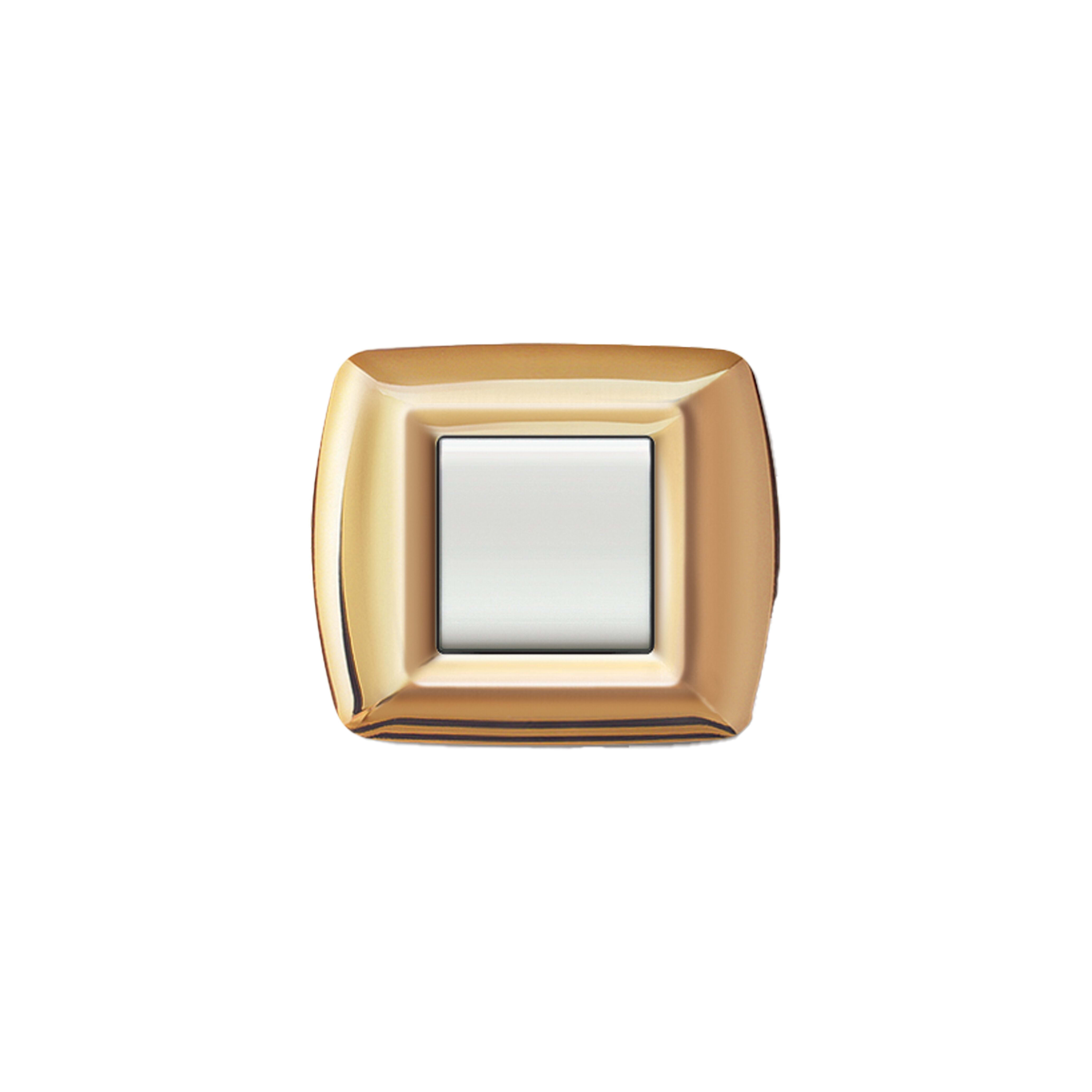 ELETTROCANALI SRL ETNECL2982OR PLACCA MYLIFE 2 MODULI ORO