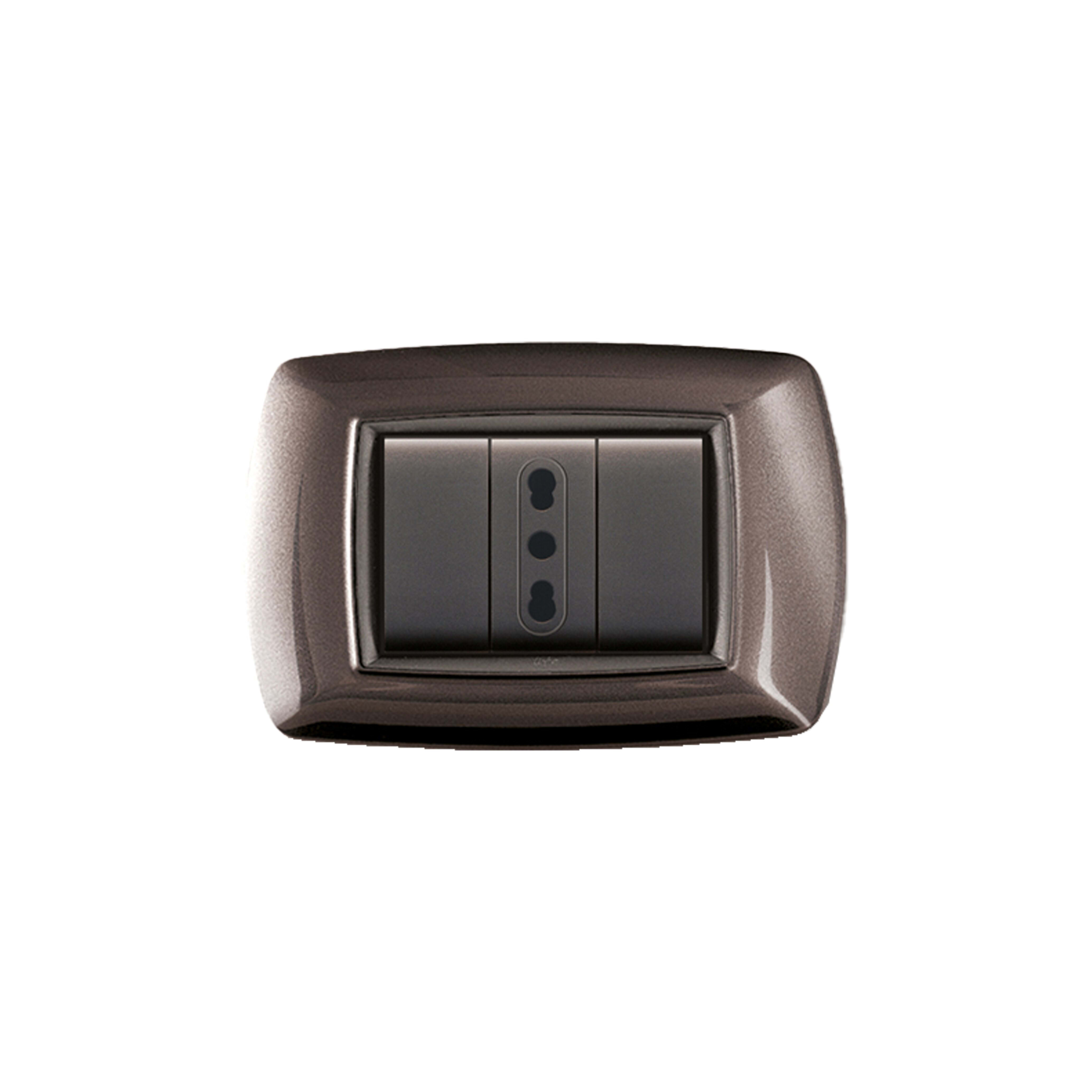 ELETTROCANALI SRL ETNECL2983AN PLACCA MYLIFE 3 MOD.ALLUMINIO NOTTE