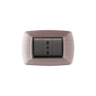 ELETTROCANALI SRL - ETNECL2983AS PLACCA MYLIFE 3 MOD.ACCIAIO SATINATO