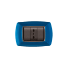 ELETTROCANALI SRL - ETNECL2983BL PLACCA MYLIFE 3 MODULI BLU