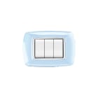ELETTROCANALI SRL - ETNECL2983PA PLACCA MYLIFE 3 MOD.AZZURRO PASTELLO