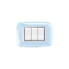 ELETTROCANALI SRL - ETNECL2983PA PLACCA MYLIFE 3 MOD.AZZURRO PASTELLO