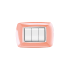 ELETTROCANALI SRL - ETNECL2983PO PLACCA MYLIFE 3 MOD.ARANCIO PASTELLO
