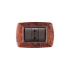 ELETTROCANALI ETNECL2983RA PLACCA MYLIFE 3 MOD.RADICA