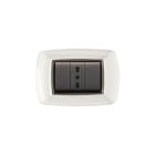 ELETTROCANALI SRL - ETNECL2983WH PLACCA MYLIFE 3 MODULI BIANCO