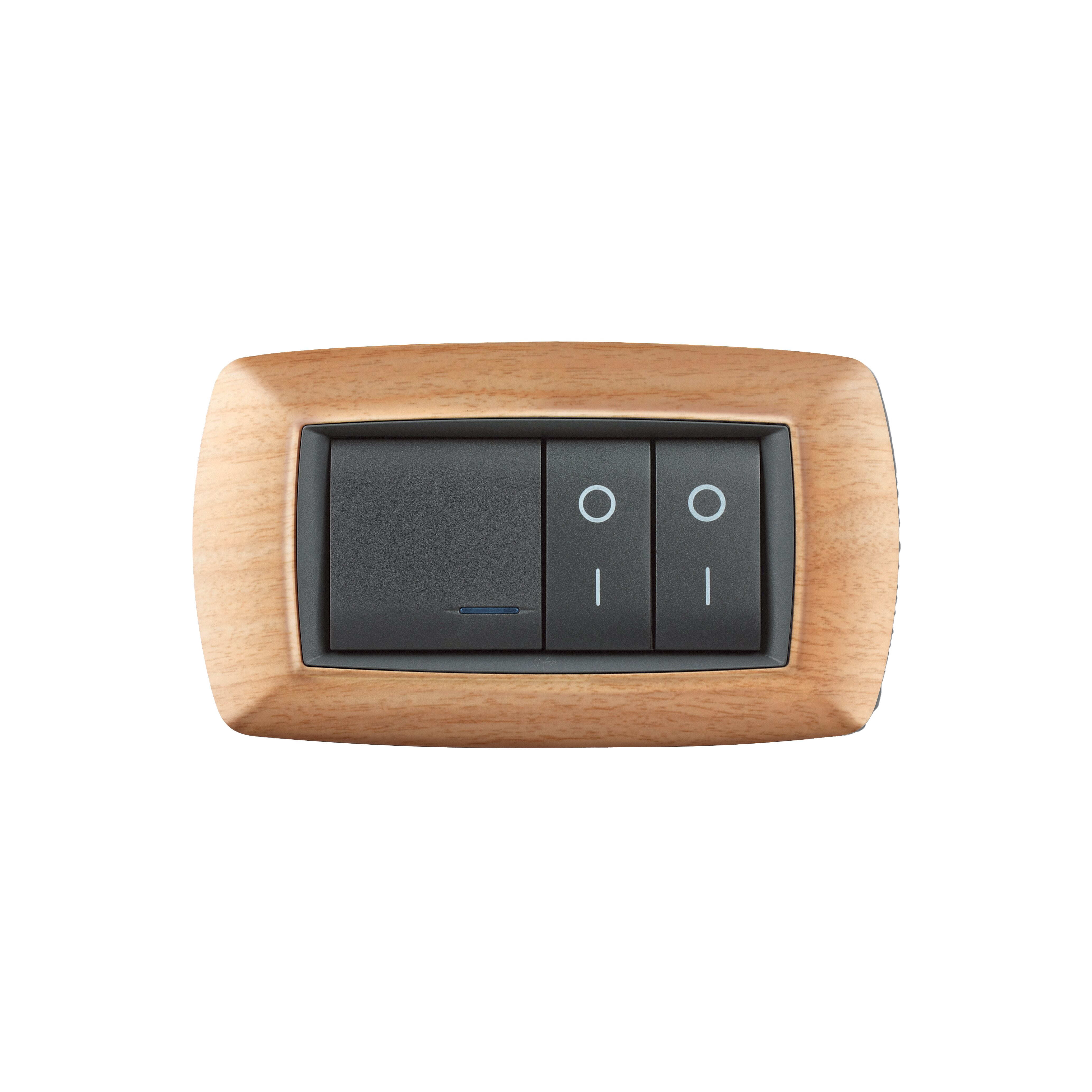 ELETTROCANALI SRL ETNECL2984BT PLACCA MYLIFE 4 MODULI BETULLA