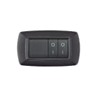 ELETTROCANALI SRL - ETNECL2984V-GN PLACCA MYLIFE 4 MOD.VULC.GRIGIO NOTTE