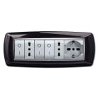 ELETTROCANALI SRL - ETNECL2987NG PLACCA MYLIFE 7 MOD.NERO GLITTERING