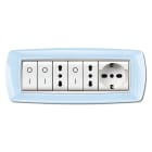 ELETTROCANALI SRL - ETNECL2987PA PLACCA MYLIFE 7 MOD.AZZURRO PASTELLO