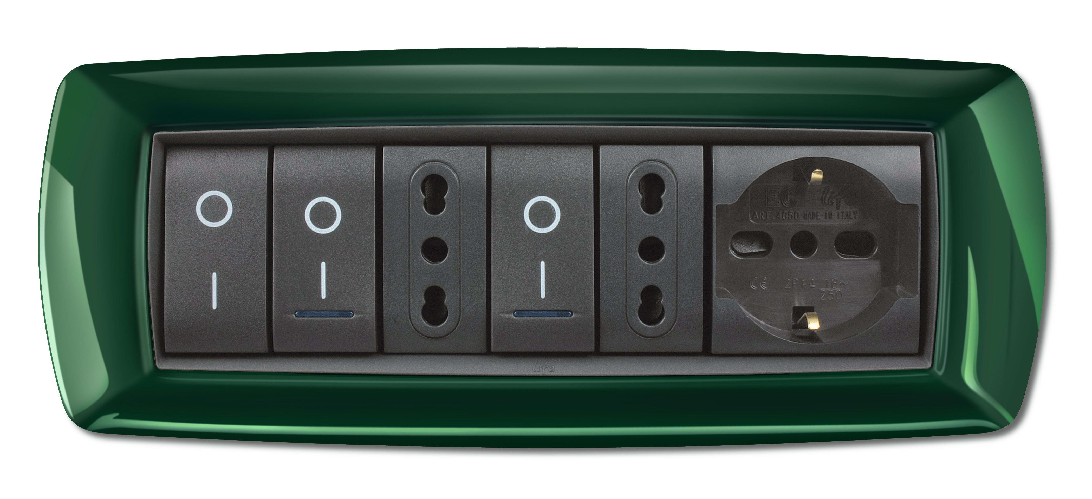ELETTROCANALI SRL ETNECL2987VS PLACCA MYLIFE 7 MOD.VERDE SCOZIA