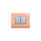 ELETTROCANALI SRL - ETNECL3083PO PLACCA NEWPRESTIGE 3 MOD.ARANCIO PAST.