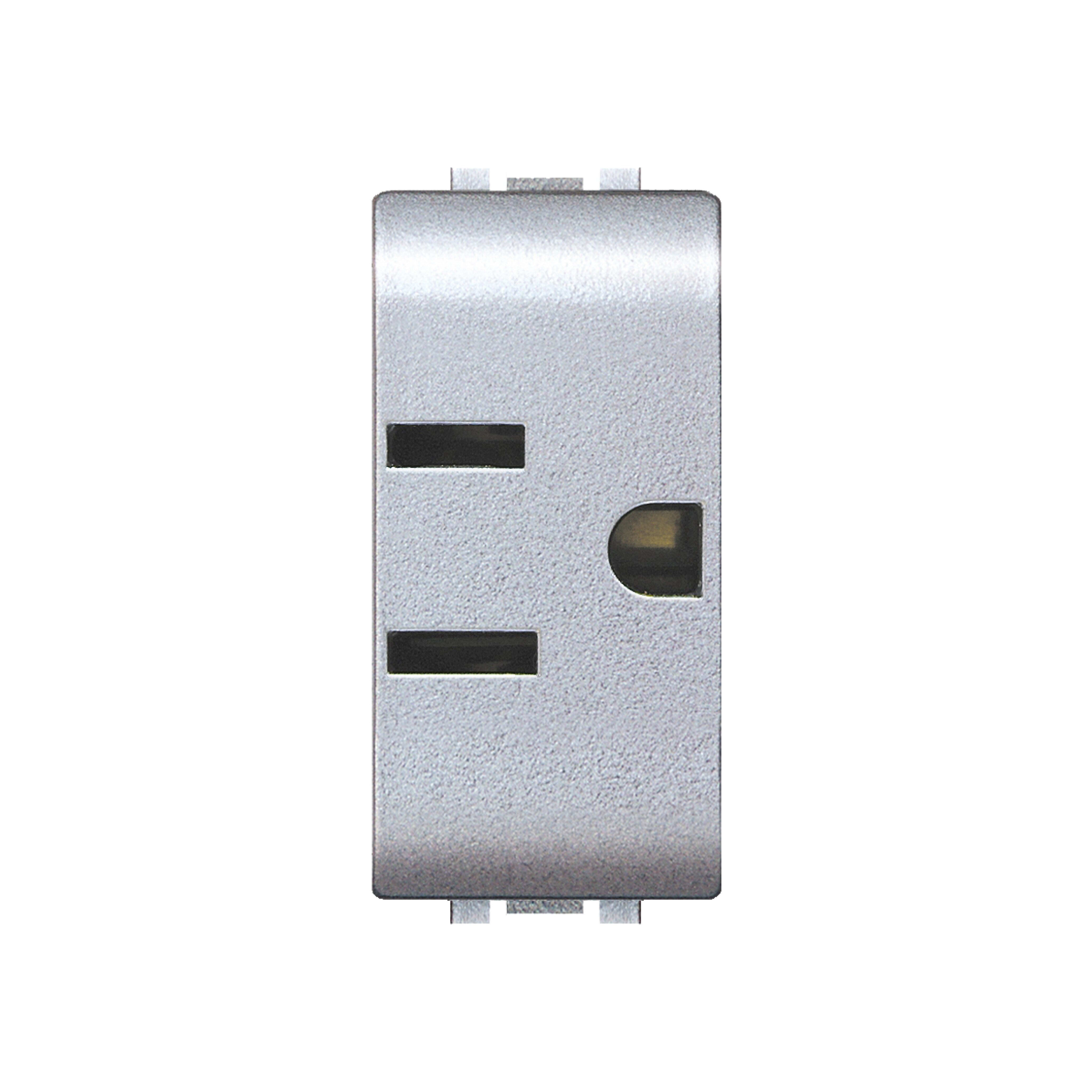 ELETTROCANALI SRL ETNECL4037TEC PRESA AMERICANA MYLIFE 2P+T 15A TEC