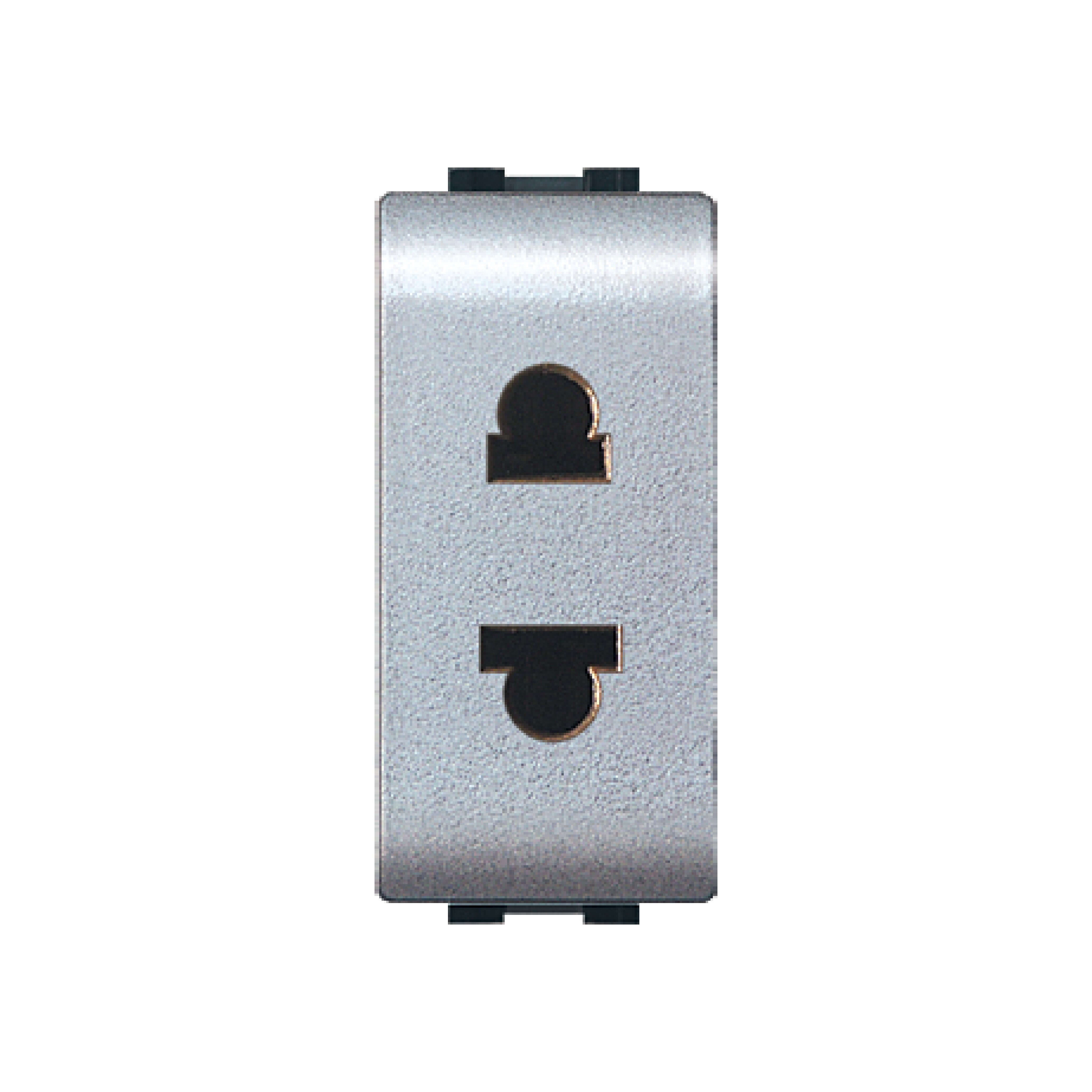 ELETTROCANALI SRL ETNECL4038TEC PRESA EUROAMERICANA MYLIFE 2P16A TEC