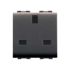 ELETTROCANALI SRL - ETNECL4041 PRESA INGLESE SIC.MYLIFE 2P+T13A