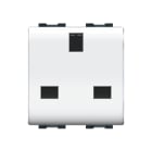 ELETTROCANALI SRL - ETNECL4041WH PRESA INGLESE SIC.MYLIFE 2P+T13A BI.