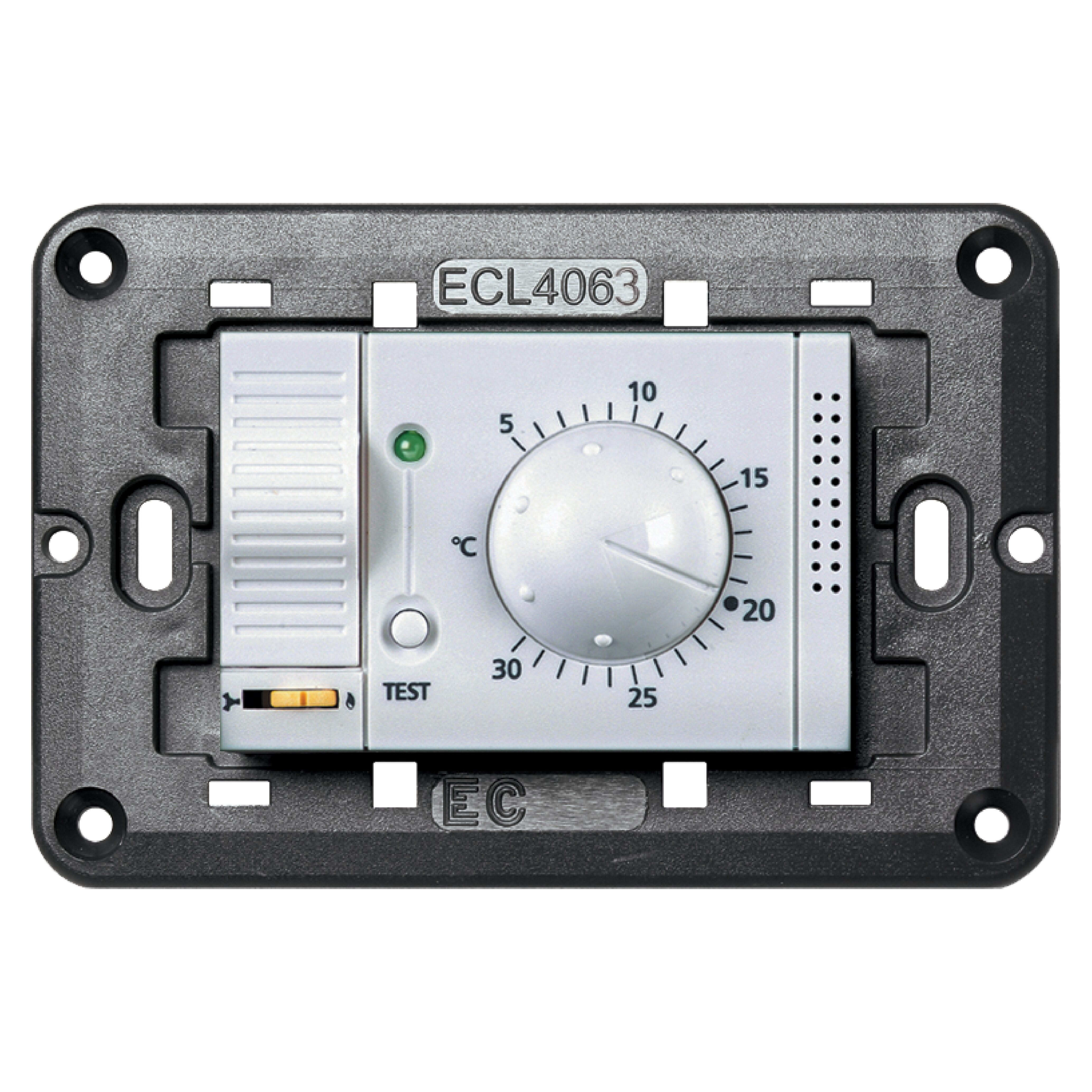 ELETTROCANALI SRL ETNECL4063LWH TERMOSTATO MYLIFE 3 MOD. A BATTERIE BI