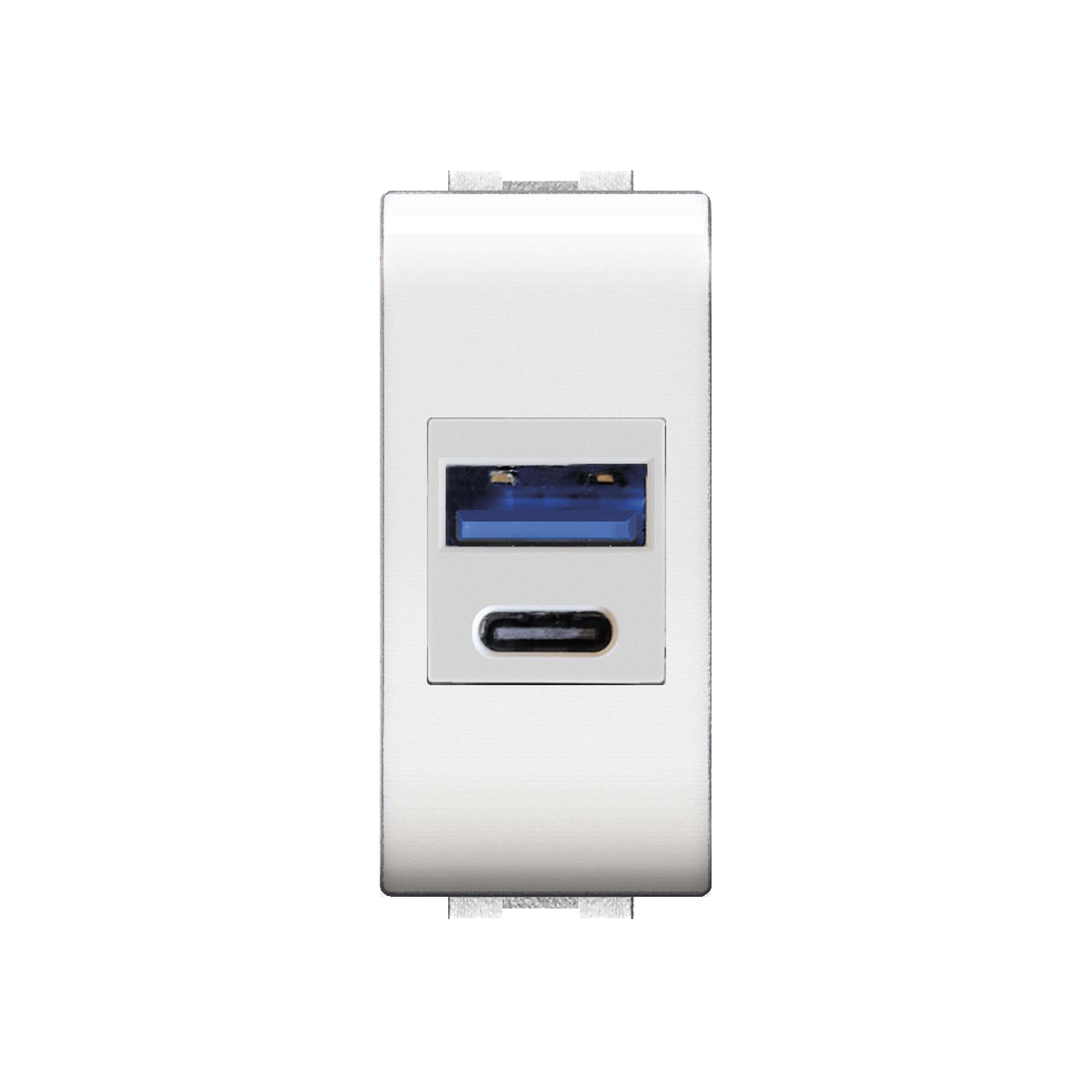 ELETTROCANALI SRL ETNECL4081ACWH ALIM. USB MYLIFE TIPO A/C INC. 5VDC 3A B