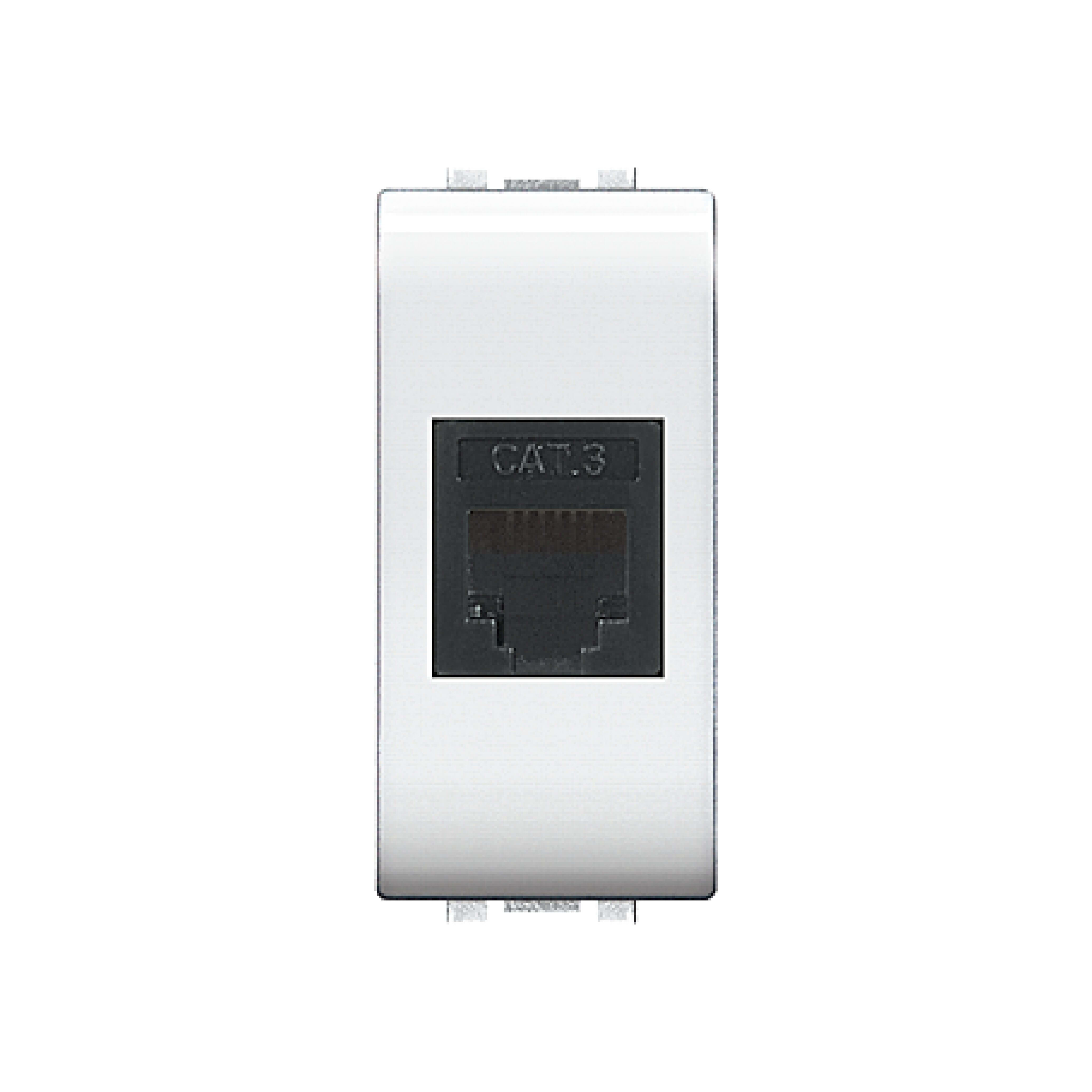 ELETTROCANALI SRL ETNECL4082WH PRESA TEL. RJ11-RJ12 AUTOCR.MYLIFE BI
