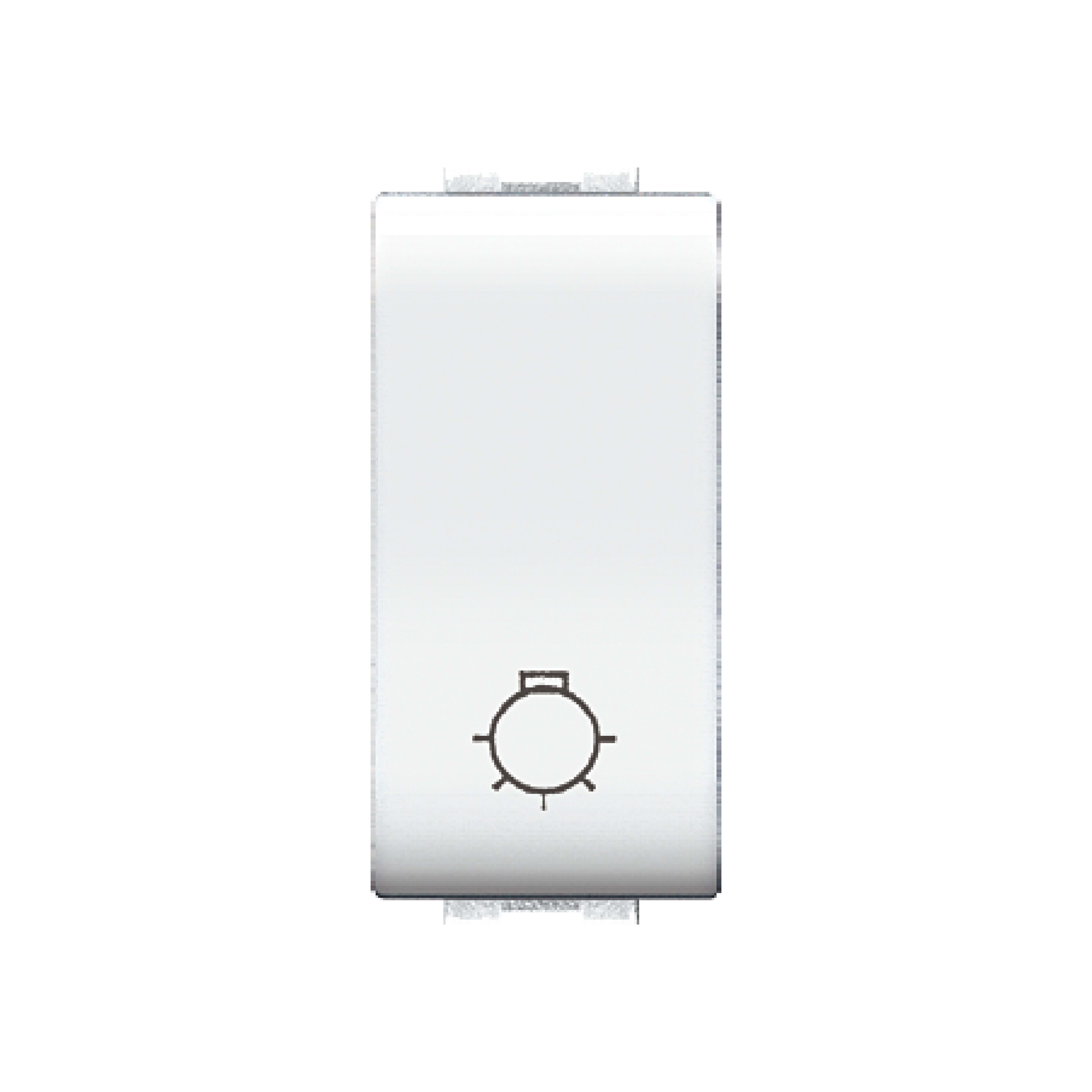 ELETTROCANALI SRL ETNECL409010WH COPRITASTO PULS.MYLIFE SIMBOLO LUCE BI