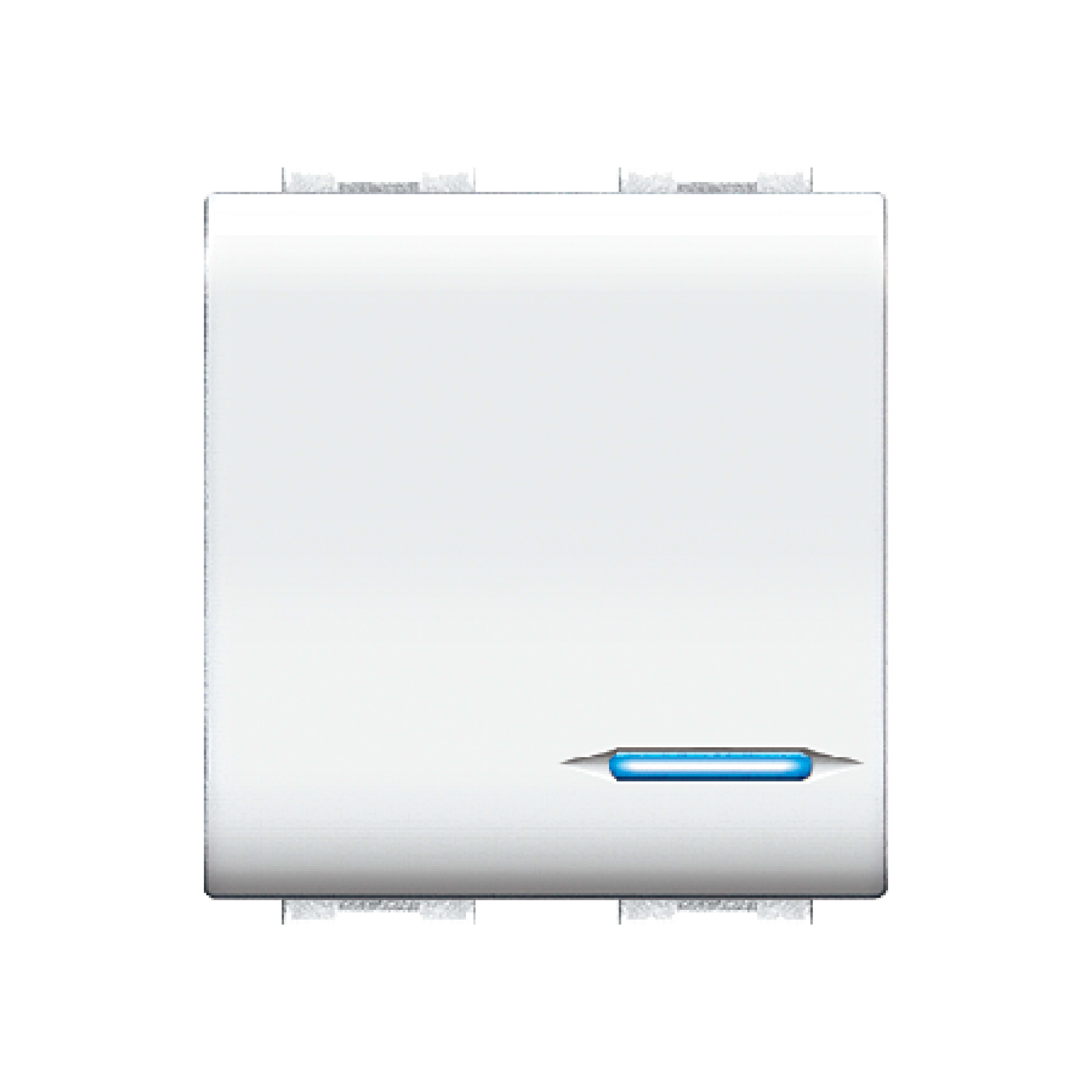 ELETTROCANALI SRL ETNECL409014WH COPRITASTO DOPPIO ILLUM.MYLIFE BIANCO