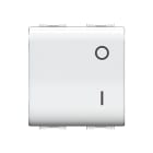 ELETTROCANALI ETNECL409015WH COPRITASTO DOPPIO BIPOLARE MYLIFE BI.