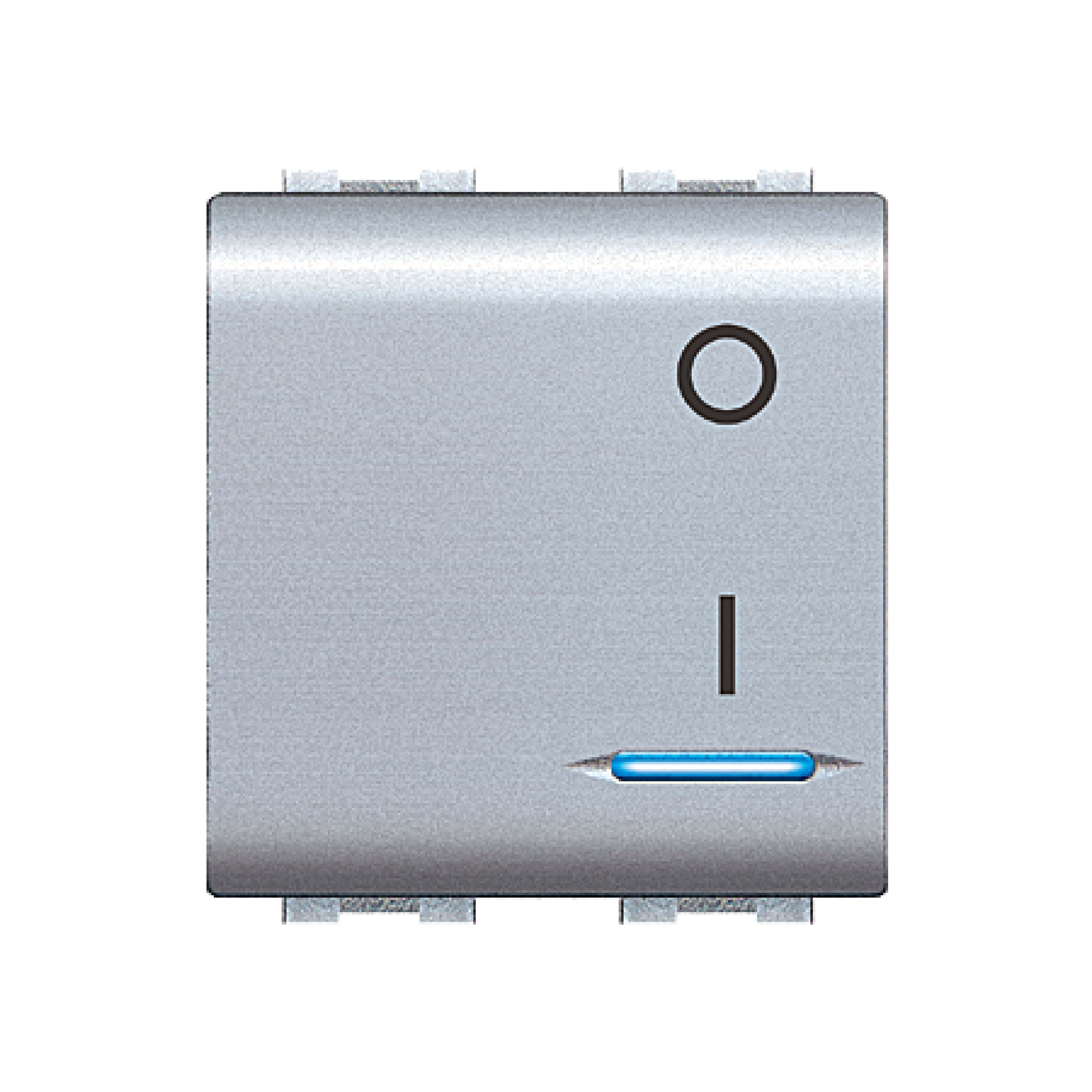 ELETTROCANALI SRL ETNECL409016TEC COPRITASTO DOPPIO BIP.ILLUM.MYLIFE TEC