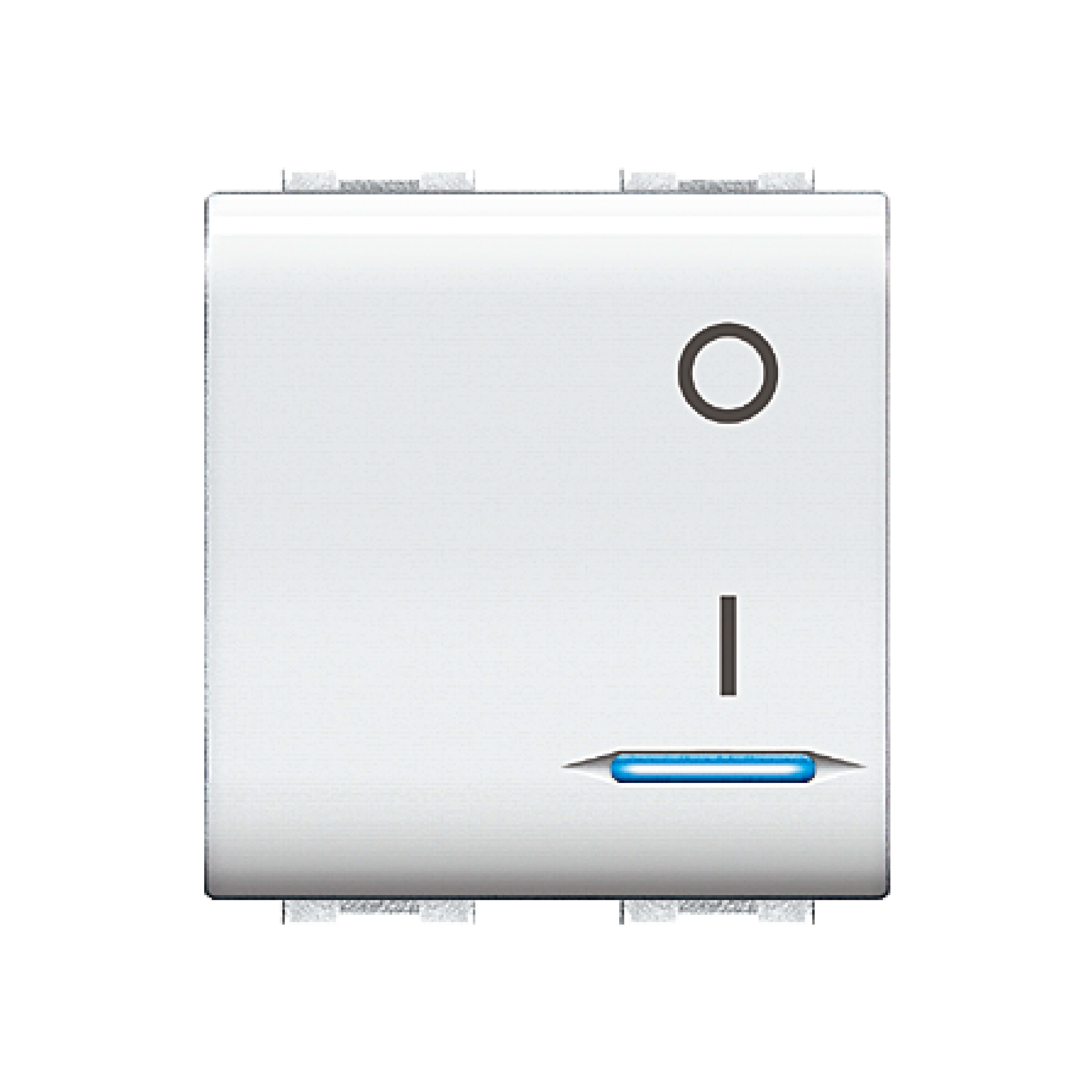 ELETTROCANALI SRL ETNECL409016WH COPRITASTO DOPPIO BIP.ILLUM.MYLIFE BI.