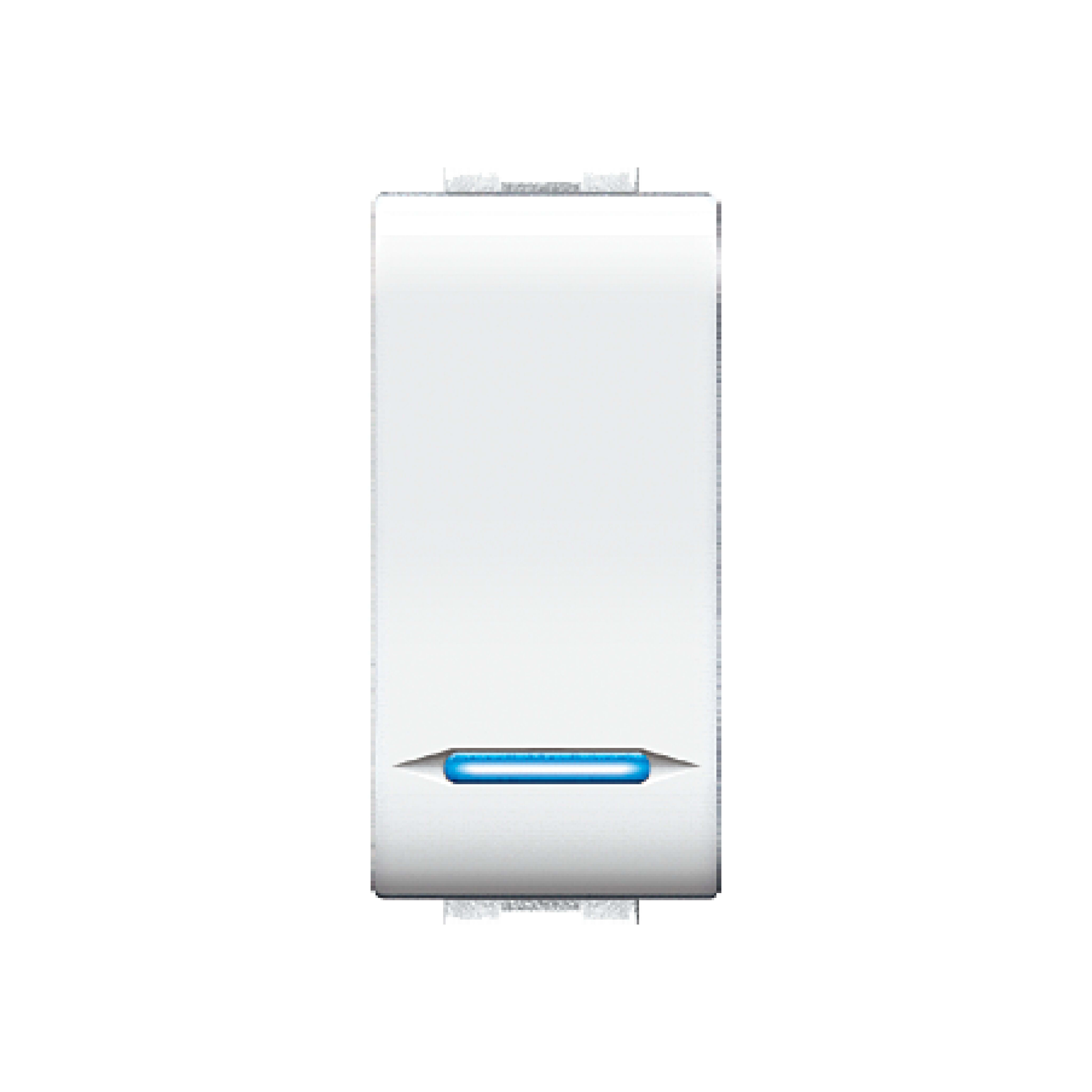 ELETTROCANALI SRL ETNECL40904WH COPRITASTO SINGOLO ILLUM.MYLIFE BI