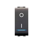 ELETTROCANALI ETNECL40906 COPRITASTO SING.ILLUM.MYLIFE INT.BIP