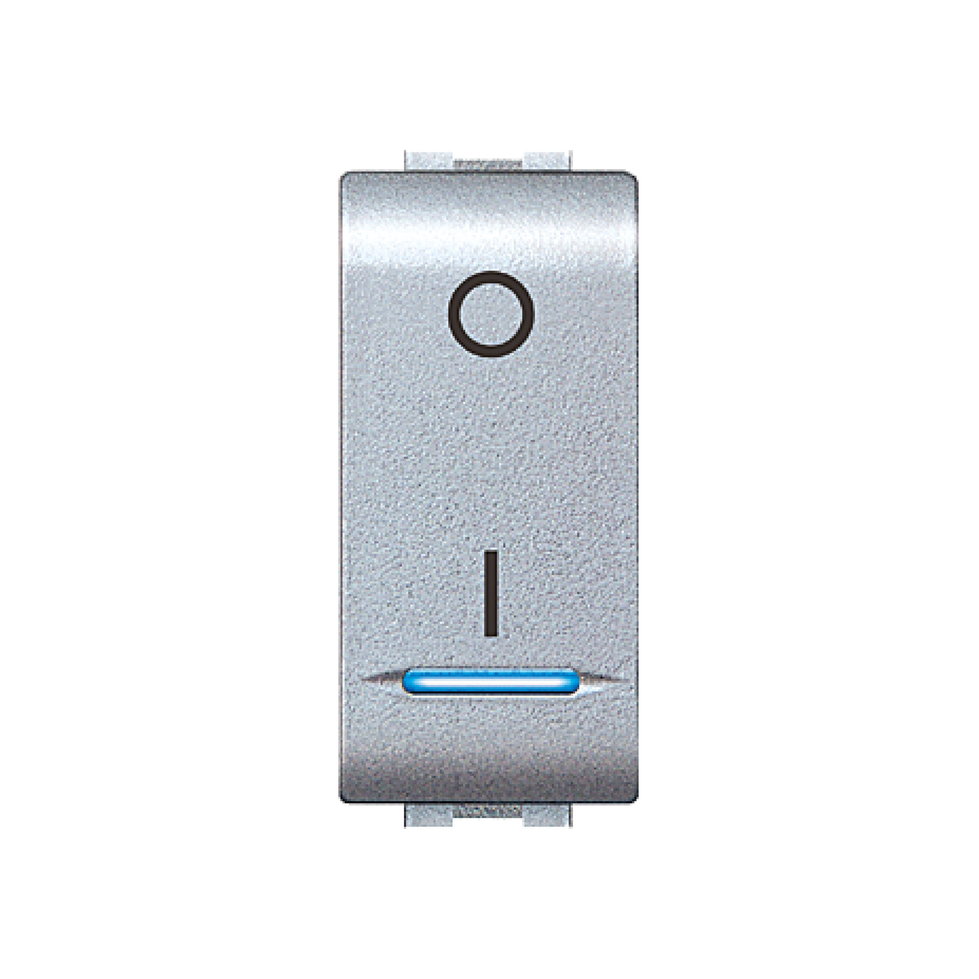 ELETTROCANALI SRL ETNECL40906TEC COPRITASTO SING.ILLUM.MYLIFE INT.BIP TEC