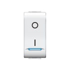 ELETTROCANALI SRL - ETNECL40906WH COPRITASTO SING.ILLUM.MYLIFE INT.BIP BI