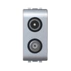 ELETTROCANALI ETNECL4101TEC PRESA DEMIX TV SAT PAS.(M/F)MYLIFE 4DB T