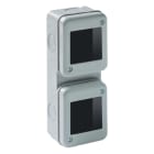 ELETTROCANALI ETNECL4610A4V CONTENITORE PARETE MYLIFE IP40 4MOD.VERT