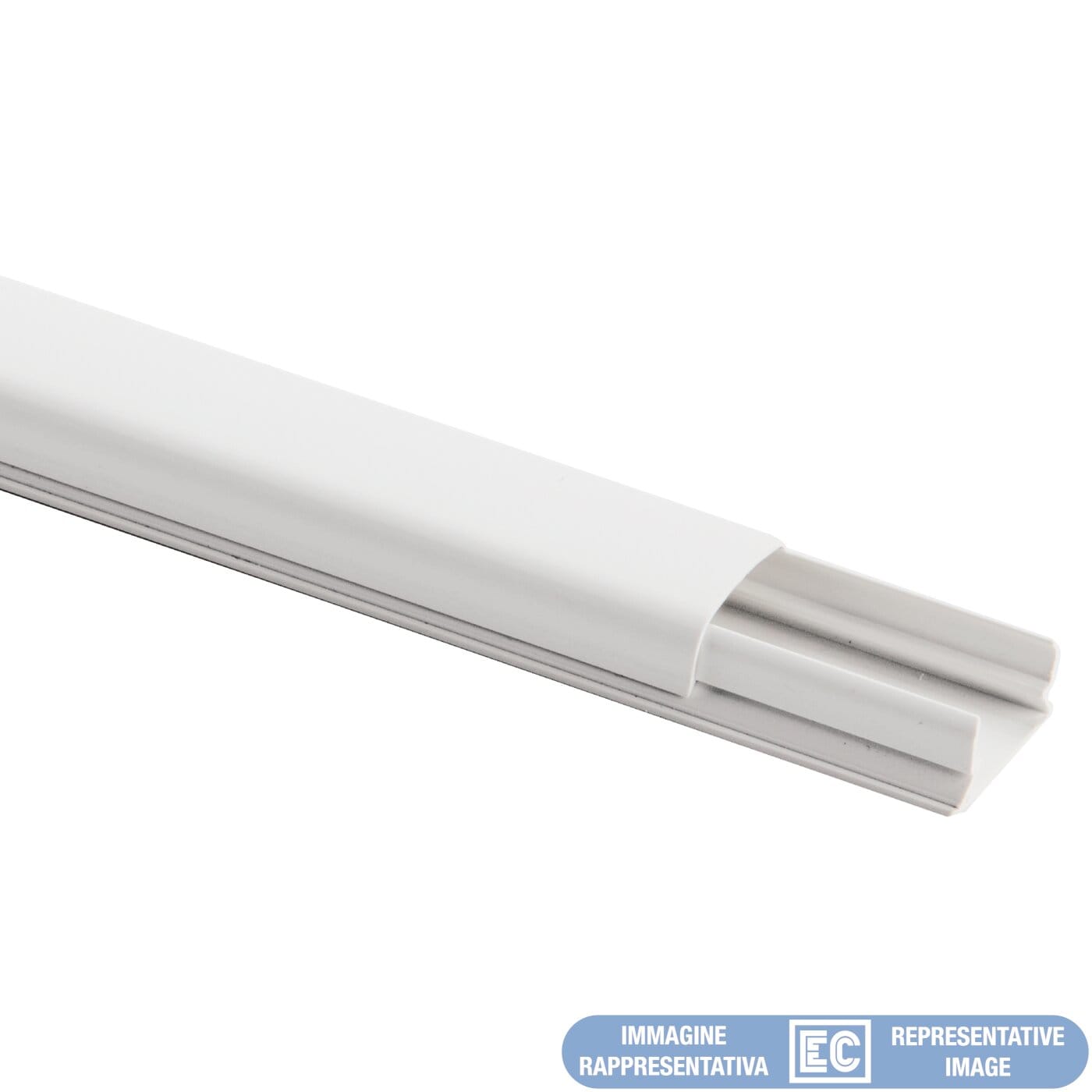 ELETTROCANALI ETNECMC2213-1B-SAC MINICANALE AR.COP. AVV. 22X13 BIANCO 1S.