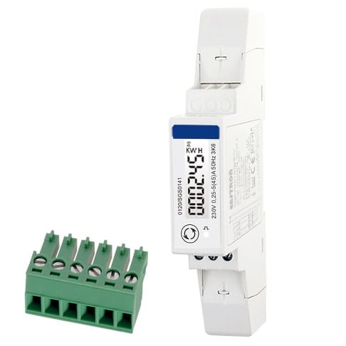 E.Charger NGYECMET1 CONTATORE ENERGIA MONOFASE DIRETTO 45A