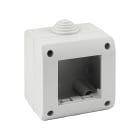 ELETTROCANALI ETNECSE60402 CONTENITORE PARETE EASY IP40 2MOD.