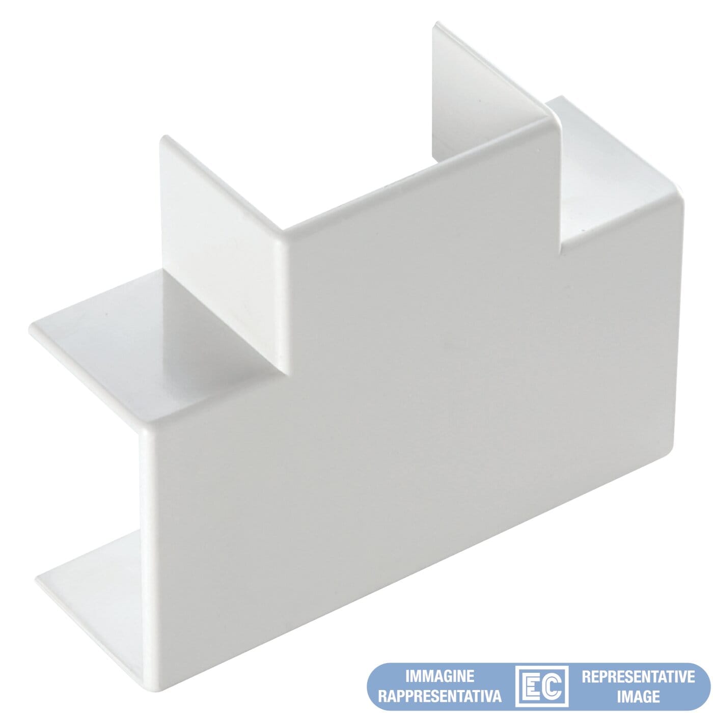 ELETTROCANALI SRL ETNECT4025B GIUNZIONE A T MINICANALE DIM. 40X25 BIAN