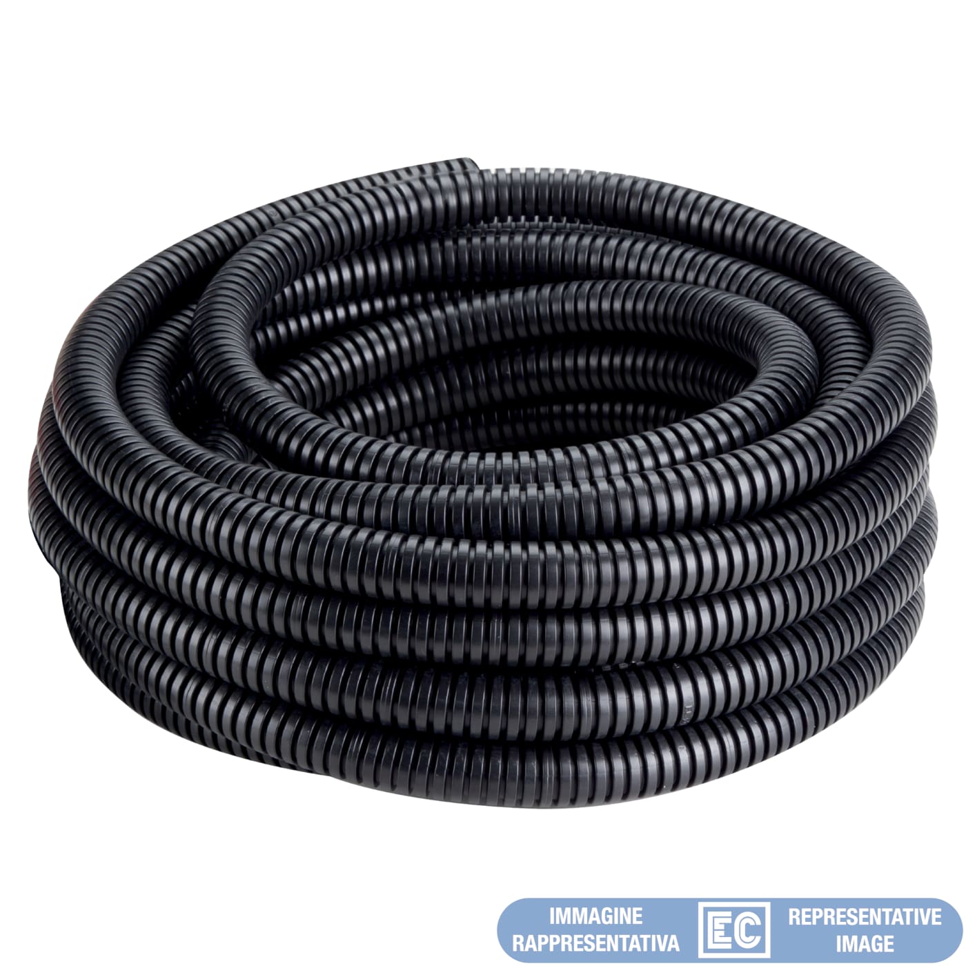ELETTROCANALI SRL ETNECTC152510 TUBO CORRUGATO PVC 33212 D25 - 10 M