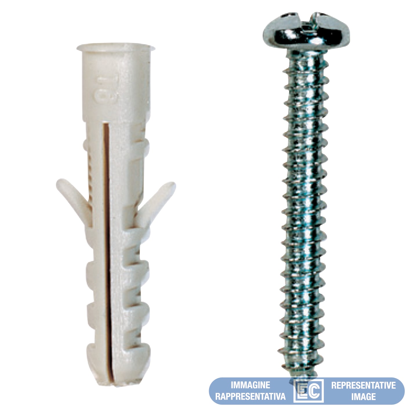 ELETTROCANALI SRL ETNECTC6 TASSELLI FISSA CLIPS CON VITE D6