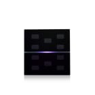 EELECTRON SPA - EEX9025GL10D03 DOPPIO VETRO CUSTOM 9025 - NERO + RGB