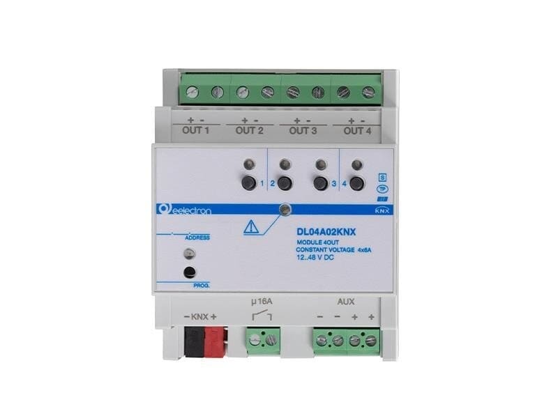 EELECTRON SPA EEXDL04A02KNX DIMMER LED 4 CANALI - RGB/BIANCO NEW