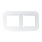 EELECTRON SPA - EEXSK05A01ACC PLACCA DOPPIA 2 MODULI BIANCO