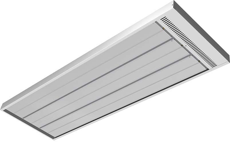 ETHERMA ETR38907 Deckenstrahler, verzinktes Stahlpaneel,