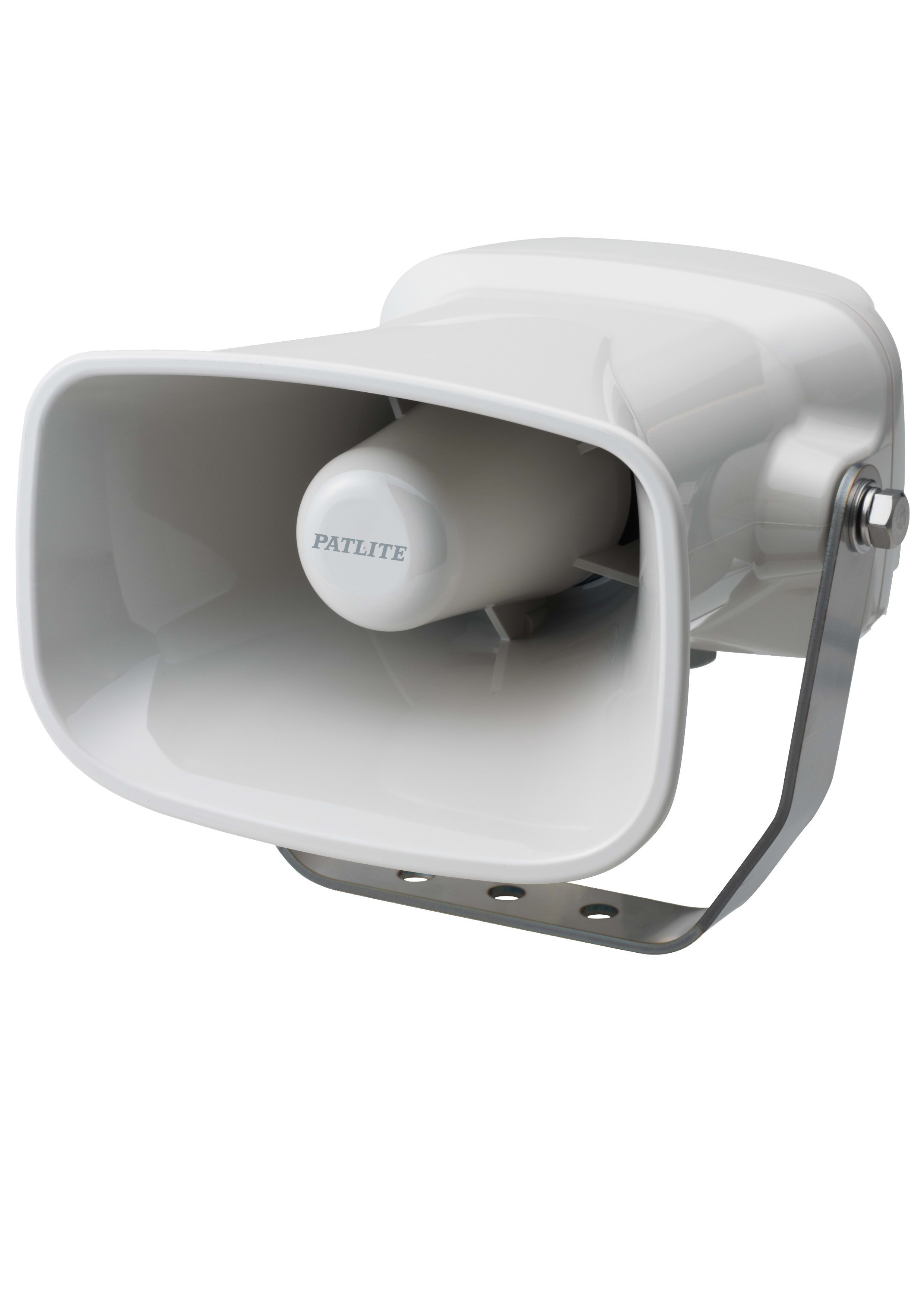 PATLITE EUROPE GMBH PMHEHV-M1TG Sirena di segnalazione acustica, bianca, 12-24VDC, 63CH, 110dB, IP65