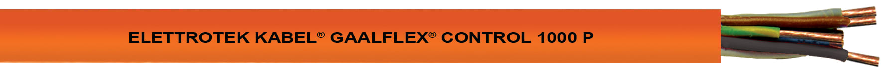 ELETTROTEK KABEL SPA EKB31280GG2051M60 CONTROL 1000 P ORANGE 5G6.00